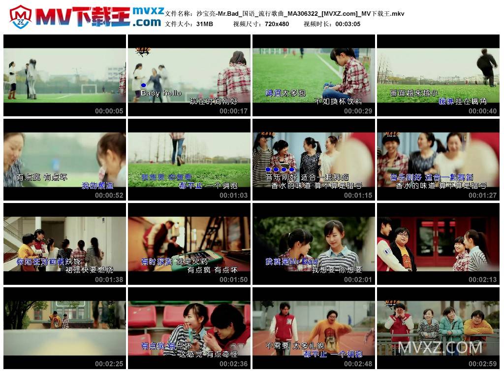 沙宝亮-Mr.Bad_国语_流行歌曲_MA306322